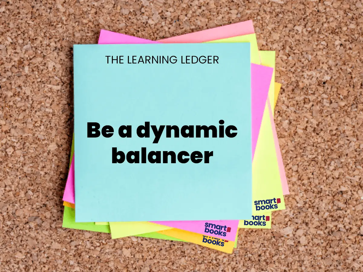 Easy as riding a bike โ are you a dynamic balancer?
